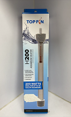 Top Fin  Submersible Aquarium Heater 200 W