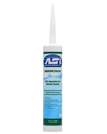 ASI Aquarium Silicone Sealant 10.2 fl oz Black