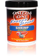 Omega One Freeze Dried Shrimp Fish Treat