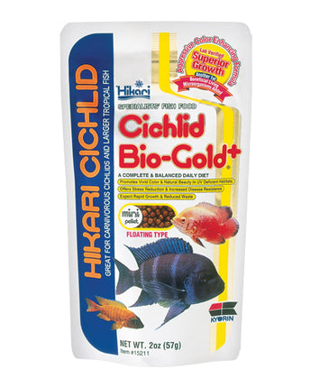 Hikari Cichlid Biogold+ - Mini Pellets - 2 oz