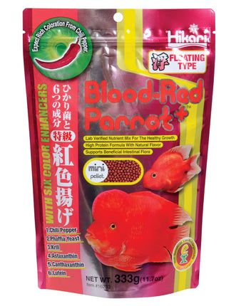 Hikari Blood-Red Parrot+ - Mini Pellets - 333 g