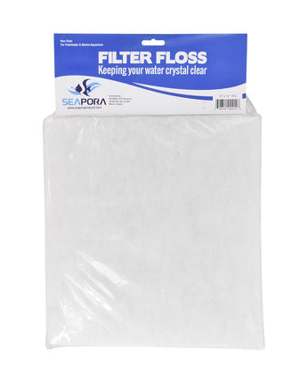 Seapora Filter Floss Pad - 10" x 12" - 1 pk