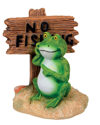 Underwater Treasures "No Fishing" Frog - Small