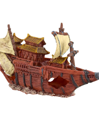 Underwater Treasures Junk Ship